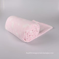 High Quality Cotton Material Super Soft Woven Jacquard Throw Blanket With Brushed